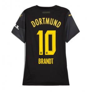 Borussia Dortmund Julian Brandt #10 Bortatröja Dam 2024-25 Kortärmad